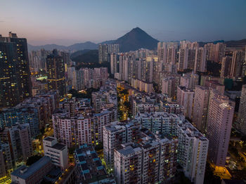 Aerial view of cityscape