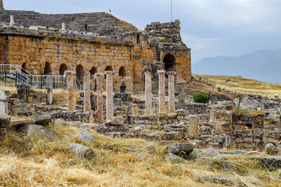 Old ruins of building