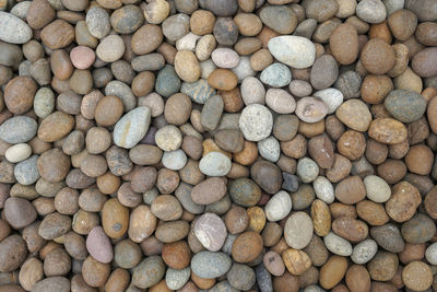 Full frame shot of stones