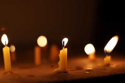 Candle light in the dark, ritual or belief, candle light background