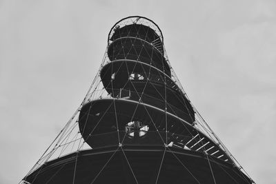 Low angle view of ferris wheel