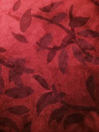 Full frame shot of red fabric