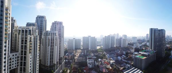 Cityscape against sky