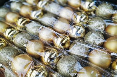 Full frame shot of onions for sale