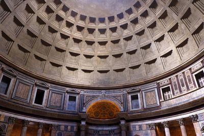 Low angle view of dome of building