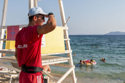 Lifeguard on