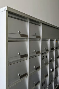 Close-up of locker