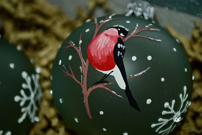 Close-up of christmas decoration