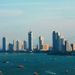 Buildings in city