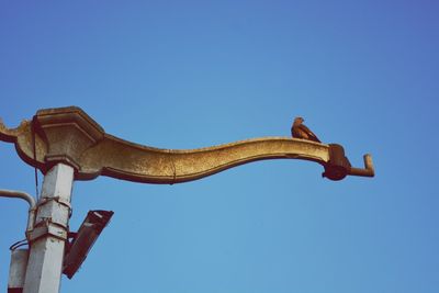 Close-up low angle view of blue sky