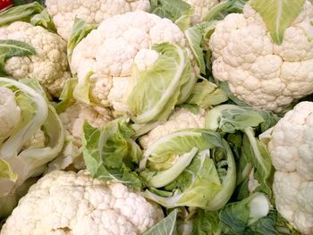 Close-up of fresh vegetables in market