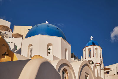 Low angle view of church against sky