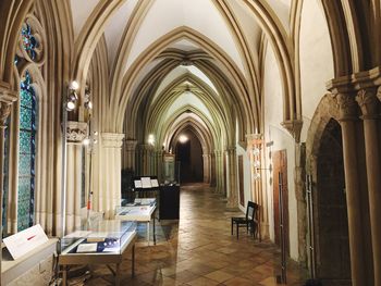 Interior of cathedral