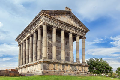 Temple of garni is the only standing greco-roman colonnaded building in armenia