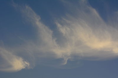 Low angle view of sky