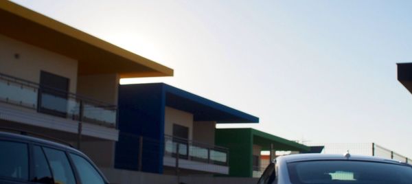 View of buildings in city