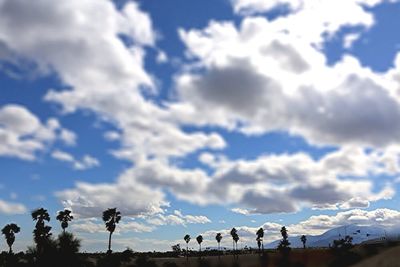 Scenic view of cloudy sky