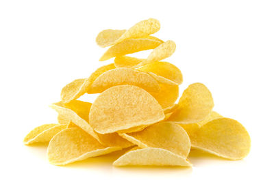 Close-up of yellow flowers against white background