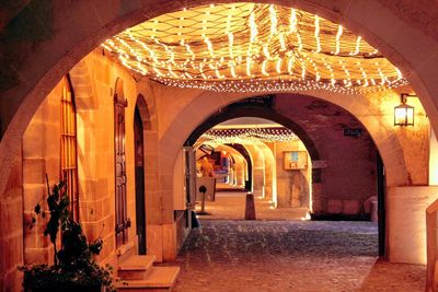 Corridor of building