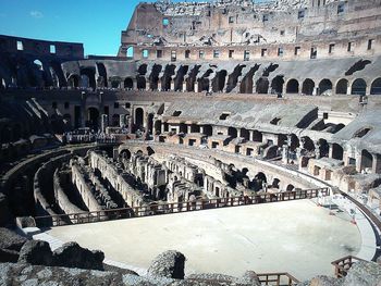 Panoramic view of coliseum