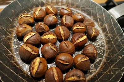 Close-up of chestnuts