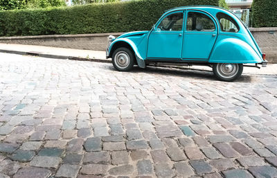 Car parked on street