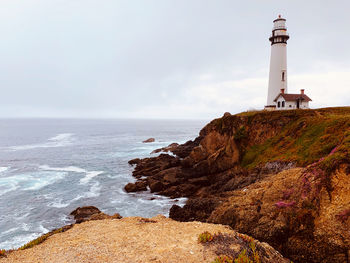 Lighthouse ar road one california 