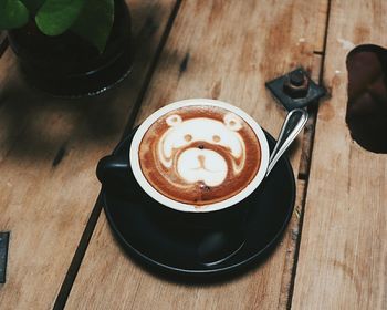 Close-up of coffee cup