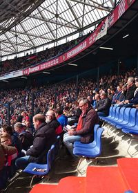 Group of people in the stadium