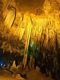 Low angle view of cave