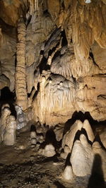 Full frame shot of rock cave