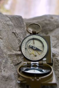 Close-up of clock