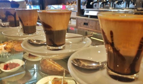 Close-up of drink on table