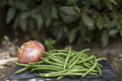 Close-up of fresh vegetables