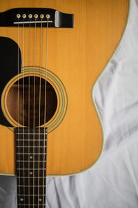 Close-up of guitar