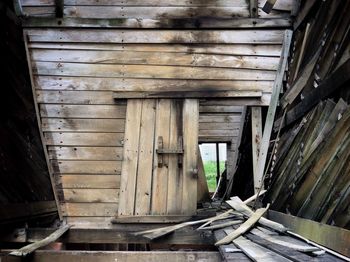 View of old abandoned building