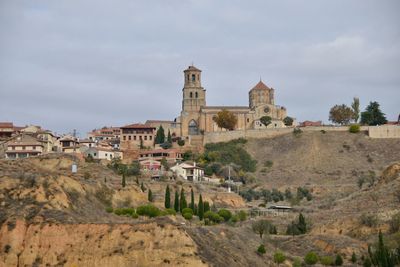 Historic buildings against sky