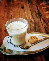 Close-up of coffee on table