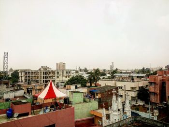 Buildings in city