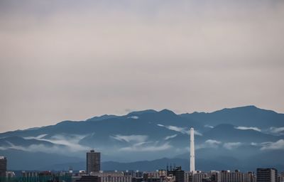 Cityscape against sky