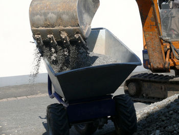 Close-up of woman standing in pond