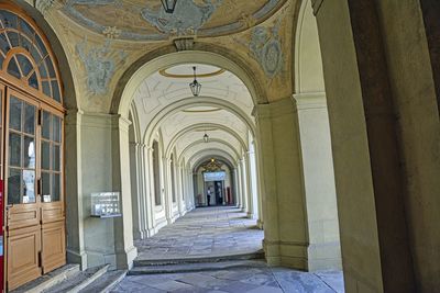 Corridor of building