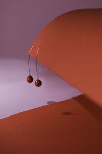 Close-up of red umbrella