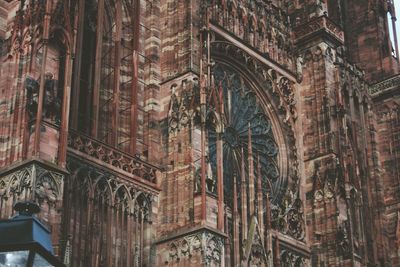 Exterior of strasbourg cathedral