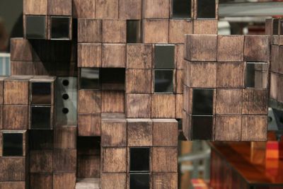 Full frame shot of wooden wall