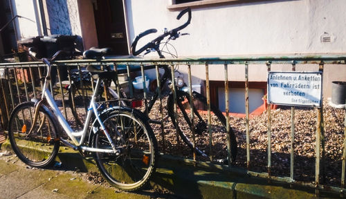 Cars parked in parking lot