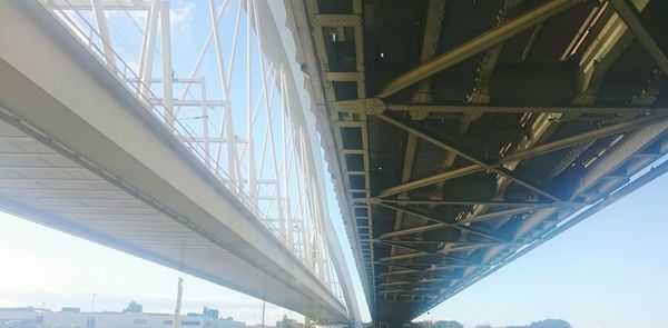 Low angle view of bridge