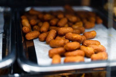 Close-up of food in container