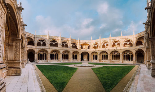 View of historical building