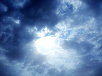Low angle view of sky
